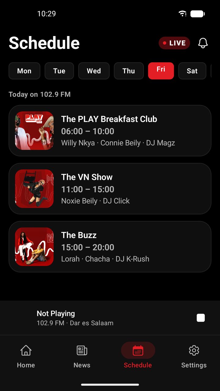 PLAYTZ on Android
